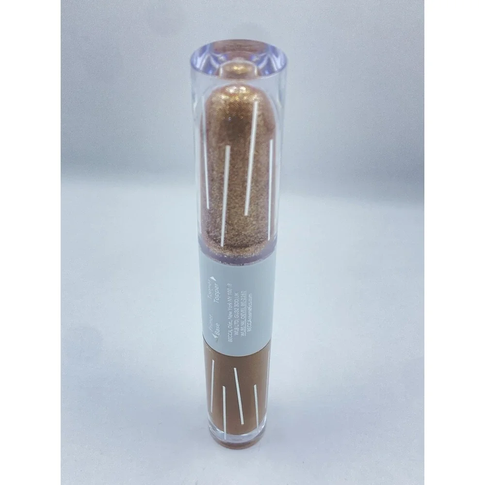 Becca Cosmetics Light Gleam Primer & Topper Liquid Eyeshadow -Golden Hour- NWOB